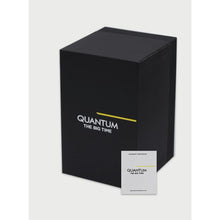 Load image into Gallery viewer, Quantum Black Chronograph Silicone Strap Men’s Watch
