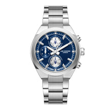 Load image into Gallery viewer, Lee Cooper Rodrigue Multifunction Blue Dial Silver Watch
