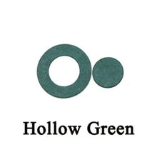 Load image into Gallery viewer, 18650 Battery Terminal Gasket - 50pcs - Hollow Green
