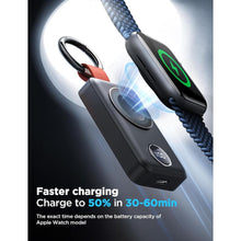 Load image into Gallery viewer, JOYROOM 2000mAh Wireless Charger For Apple Watch Black
