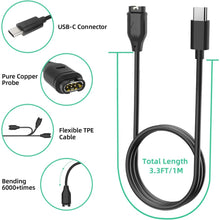 Load image into Gallery viewer, USB C Garmin Watch Charger Cable - Unbranded
