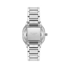 Load image into Gallery viewer, Lee Cooper Contemporary Square Case Blue Dual Silver Watch
