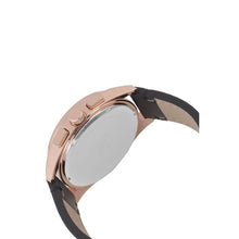 Load image into Gallery viewer, Daniel Klein Exclusive Black Dial and Genuine Leather Strap
