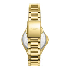 Load image into Gallery viewer, Lee Cooper Classic White MOP Dial Gold Watch - LC08286.120
