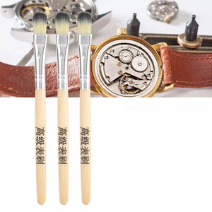 3 Piece Watch Cleaning Brush Set
