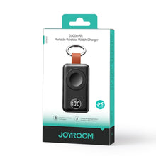 Load image into Gallery viewer, JOYROOM 2000mAh Wireless Charger For Apple Watch Black
