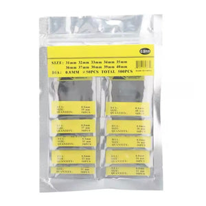 500 Piece Set of Watch O-rings 0.8mm/31-40mm (for