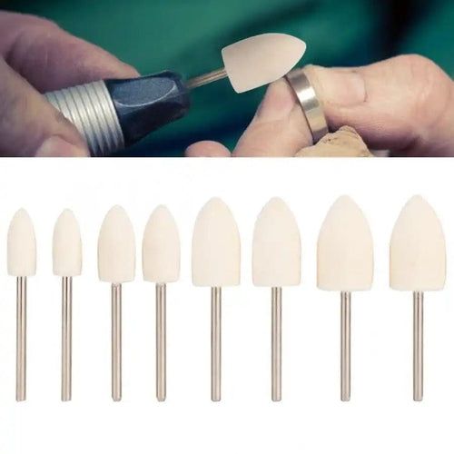 8 Piece Conical Head Polishing Bits