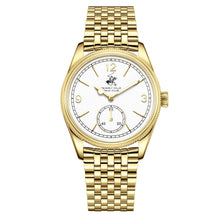 Load image into Gallery viewer, Beverly Hills Polo Club White Dial All Gold Watch
