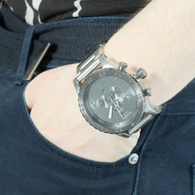 Load image into Gallery viewer, Nixon 51-30 Chrono Silver Gunmetal Men’s Watch A083-1762
