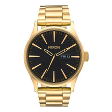 Load image into Gallery viewer, Nixon Sentry Black Dial Gold-tone Men’s Watch A356-510
