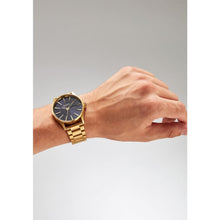 Load image into Gallery viewer, Nixon Sentry Black Dial Gold-tone Men’s Watch A356-510
