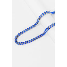 Load image into Gallery viewer, Big Daddy 9MM Enamel Blue Steel Cuban Chain - Chain
