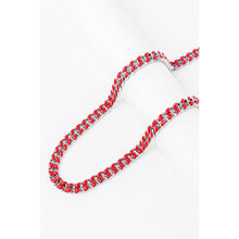 Load image into Gallery viewer, Big Daddy 9MM Enamel Red Steel Cuban Chain - Chain
