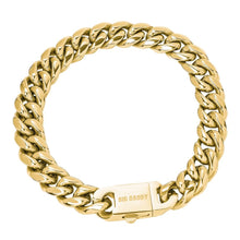 Load image into Gallery viewer, Big Daddy 12MM Cuban Link 18K Gold Bracelet - Bracelet
