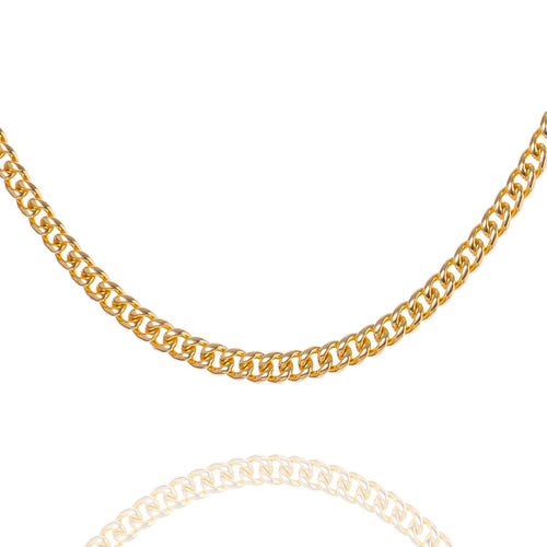 Big Daddy 5MM Cuban Curb 18K Gold Chain - Chain