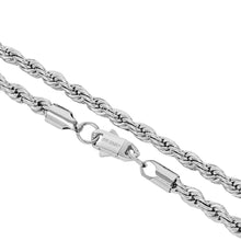 Load image into Gallery viewer, Big Daddy 6MM Silver Steel Rope Chain - Chain
