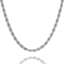 Load image into Gallery viewer, Big Daddy 6MM Silver Steel Rope Chain - Chain
