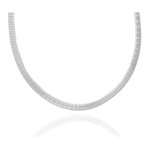 Big Daddy 8MM Omega Silver Steel Chain - Chain