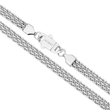 Load image into Gallery viewer, Big Daddy 6MM Silver Flat Herringbone Chain - Chain

