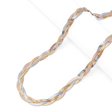 Load image into Gallery viewer, Big Daddy 8MM Two-Tone Flat Herringbone Chain - Chain
