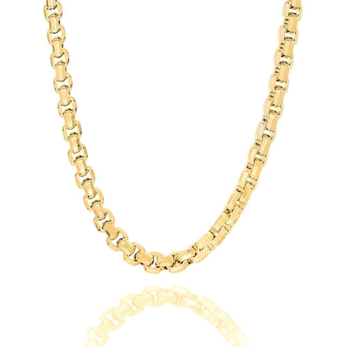 Big Daddy 8MM Gold Franco Box Chain - Chain