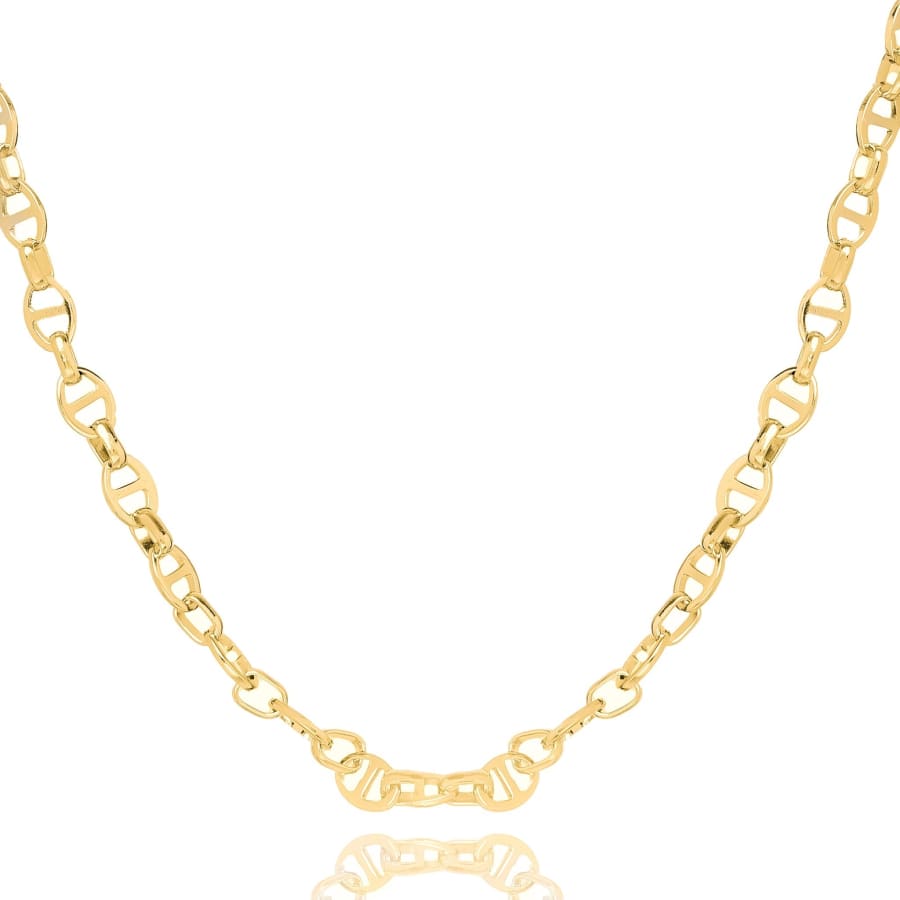 Big Daddy 8MM Gold Mariner Link Chain - Chain