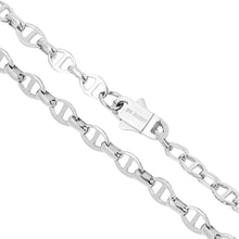 Load image into Gallery viewer, Big Daddy 8MM Silver Steel Mariner Link Chain - Chain
