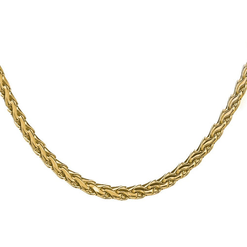 Big Daddy 5MM Gold Spiga Rope Chain - Chain