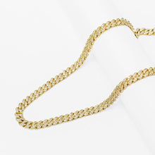 Load image into Gallery viewer, Big Daddy 8MM Iced Out Gold Cuban Link Chain - Chain
