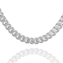 Load image into Gallery viewer, Big Daddy 8MM Cuban Link Rhodium Iced Out Chain - Chain
