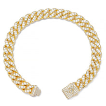 Load image into Gallery viewer, Big Daddy 10MM Iced Out Cuban Link Gold Bracelet - Bracelet
