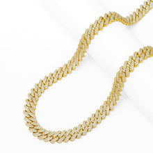 Load image into Gallery viewer, Big Daddy 12MM Gold Diamond Figaro Chain - Chain
