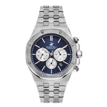 Load image into Gallery viewer, Beverly Hills Polo Club Dual Time Multifunction Blue Dial
