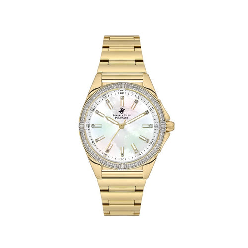 BEVERLY HILLS POLO CLUB Women’s Blue Dial Analog Watch –