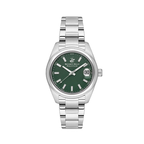 BEVERLY HILLS POLO CLUB Women’s 32 MM Silver Analog