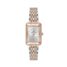 Load image into Gallery viewer, Daniel Klein Classic Rectangular Two Tone Watch
