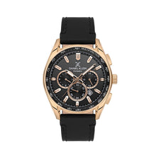 Load image into Gallery viewer, Daniel Klein Exclusive Black Dial and Genuine Leather Strap
