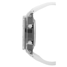 Load image into Gallery viewer, Daniel Klein Digital Grey Dial White Silicon Strap Watch
