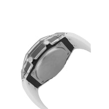 Load image into Gallery viewer, Daniel Klein Digital Grey Dial White Silicon Strap Watch
