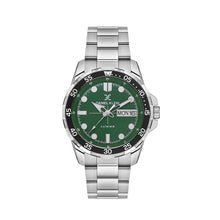 Load image into Gallery viewer, Daniel Klein Premium Day Date Window Green Dial Silver
