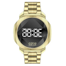 Load image into Gallery viewer, Daniel Klein D-Time Black Dial Gold Watch - DK.1.12889-4
