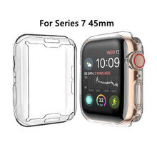 Load image into Gallery viewer, Apple Watch Case Clear for Series 7 8 45mm - Unbranded
