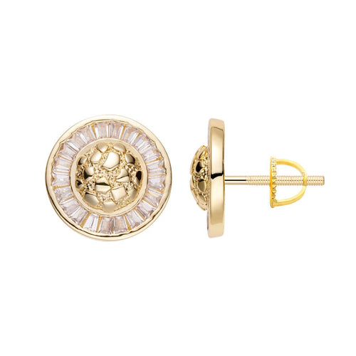 Big Daddy Cluster Baguette Diamond Earring - Earring