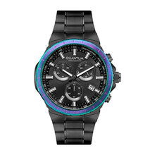 Load image into Gallery viewer, Quantum Black Dial Metal Strap Men’s Watch HNG813.650
