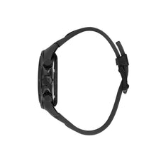 Load image into Gallery viewer, Quantum Men’s Black Chronograph Silicone Strap Watch –
