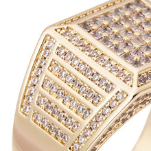 Load image into Gallery viewer, Big Daddy Square Diamond Iced Out Ring - Ring
