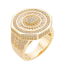 Load image into Gallery viewer, Big Daddy Zenith Baguette Diamond Ring - Ring

