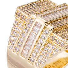 Load image into Gallery viewer, Big Daddy Luxe Iced Out Baguette Diamond Ring - Ring
