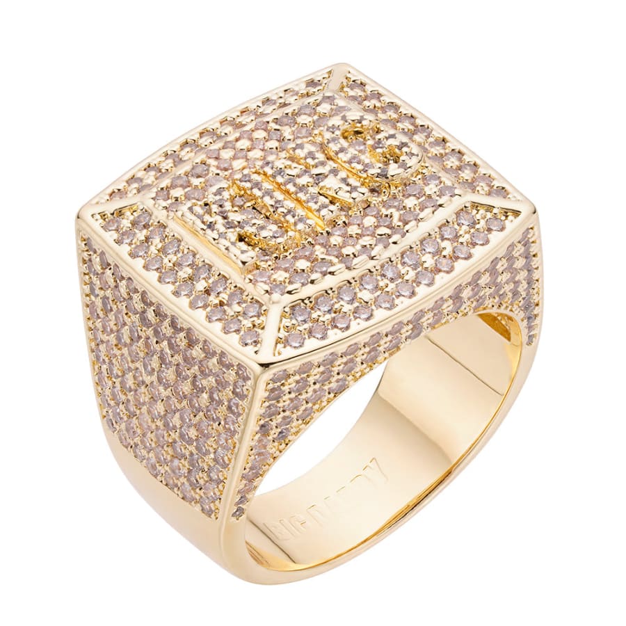 Big Daddy KING Iced Out Diamond Ring - Ring